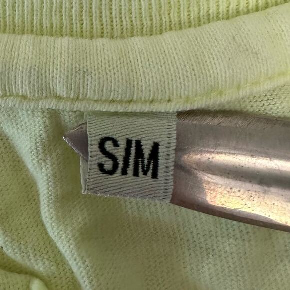 NEWPORT RHODE ISLAND Womens T-Shirt Small Neon Yellow Casual New England - Picture 5 of 9